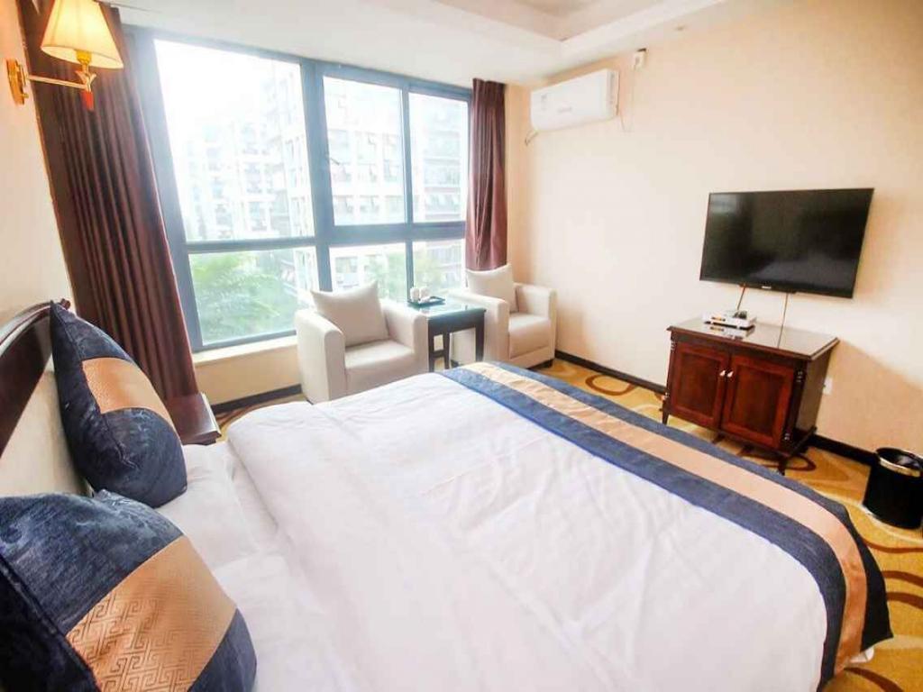 Chengdu Airport Ruijia Hotel Esterno foto